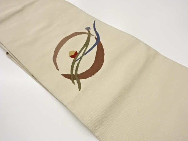 JAPANESE NAGOYA OBI / WOVEN ABSTRACT